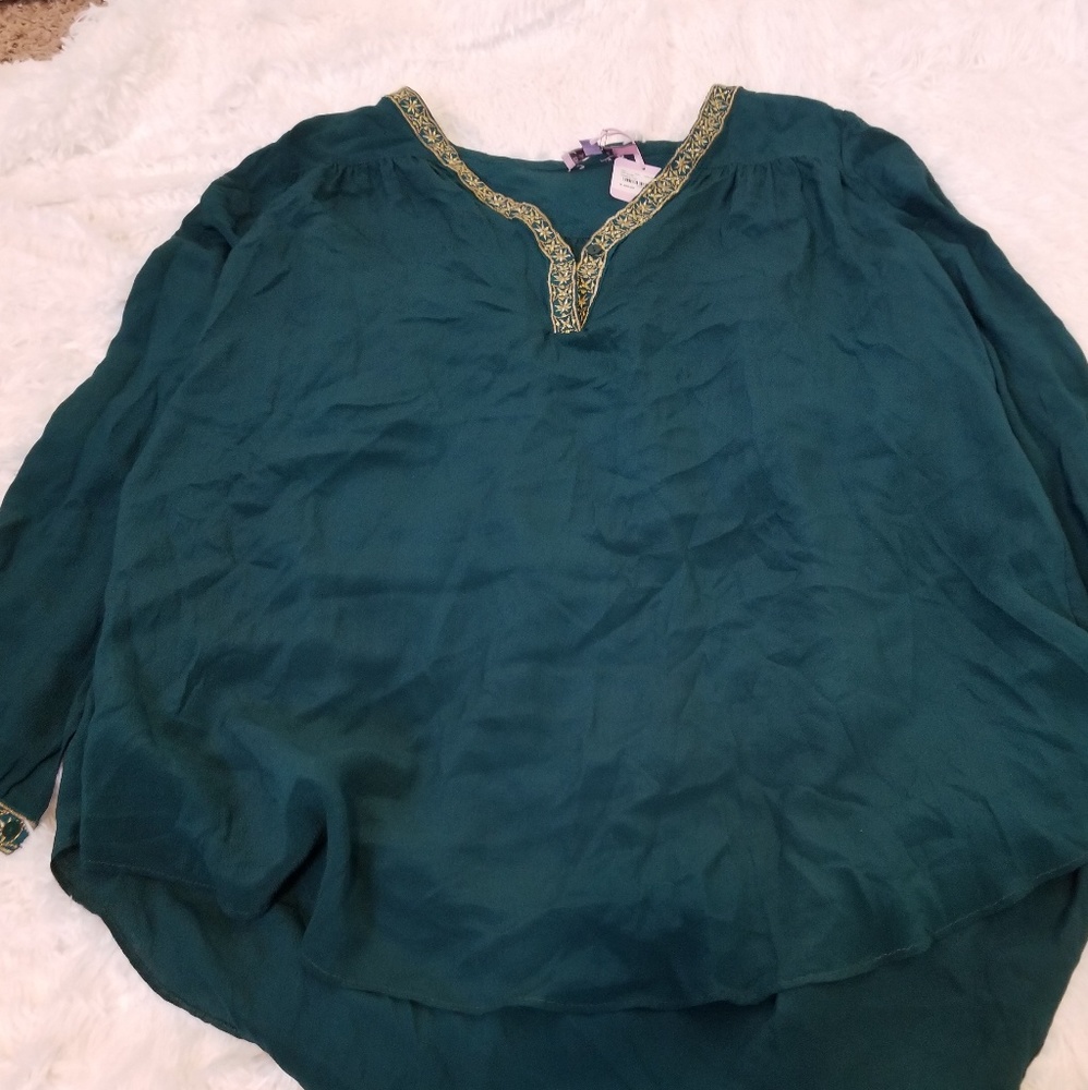 Green tunic